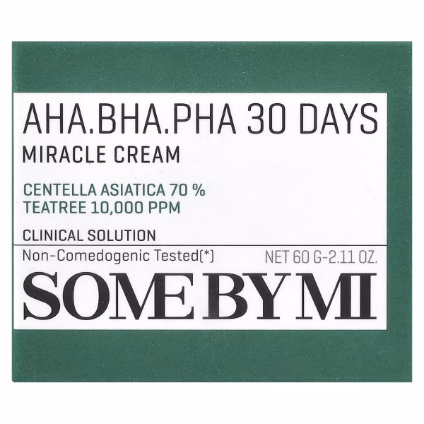 SOME BY MI, AHA. BHA. PHA 30 Days Miracle Cream, 2.11 oz (60 g) - Image 2