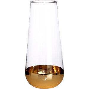 Verre Glass Vase. - Glass 100%