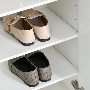 HOMCOM White Shoe Storage Cabinet - Image 3
