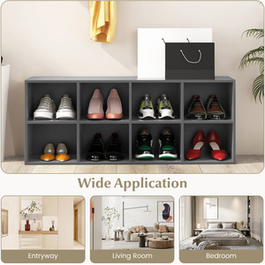 8 Grid Shoe Bench - Image 4